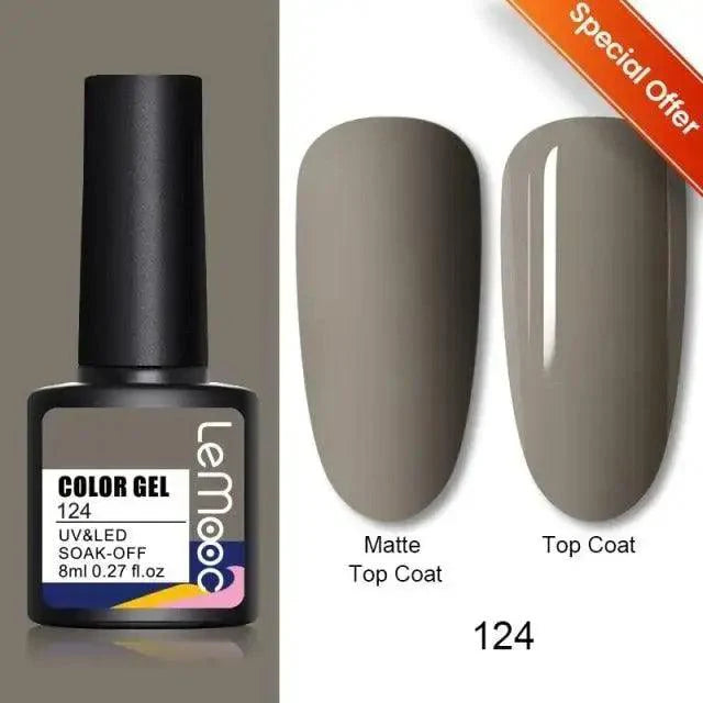 Spring Summer Nail Gel Polish Colorful UV LED Diamond Stylish Glossy and Matte Fashion Design For Womens Stevvex