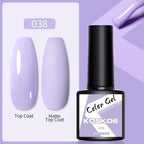 Spring Summer Nail Gel Polish Colorful UV LED Diamond Stylish Glossy and Matte Fashion Design For Womens Stevvex