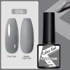 Spring Summer Nail Gel Polish Colorful UV LED Diamond Stylish Glossy and Matte Fashion Design For Womens Stevvex
