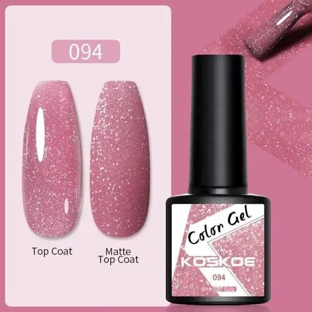 Spring Summer Nail Gel Polish Colorful UV LED Diamond Stylish Glossy and Matte Fashion Design For Womens Stevvex