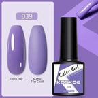 Spring Summer Nail Gel Polish Colorful UV LED Diamond Stylish Glossy and Matte Fashion Design For Womens Stevvex