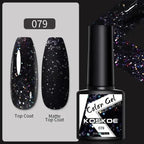 Spring Summer Nail Gel Polish Colorful UV LED Diamond Stylish Glossy and Matte Fashion Design For Womens Stevvex