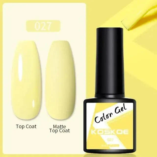 Spring Summer Nail Gel Polish Colorful UV LED Diamond Stylish Glossy and Matte Fashion Design For Womens Stevvex