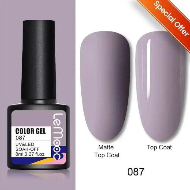 Spring Summer Nail Gel Polish Colorful UV LED Diamond Stylish Glossy and Matte Fashion Design For Womens Stevvex