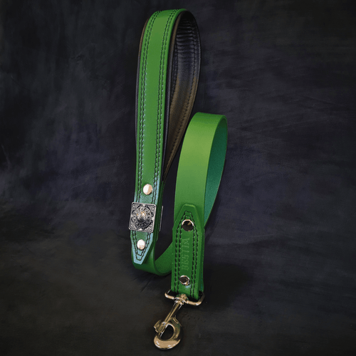 ''Eros'' leash GREEN - SJB-DIAMOND ELITES