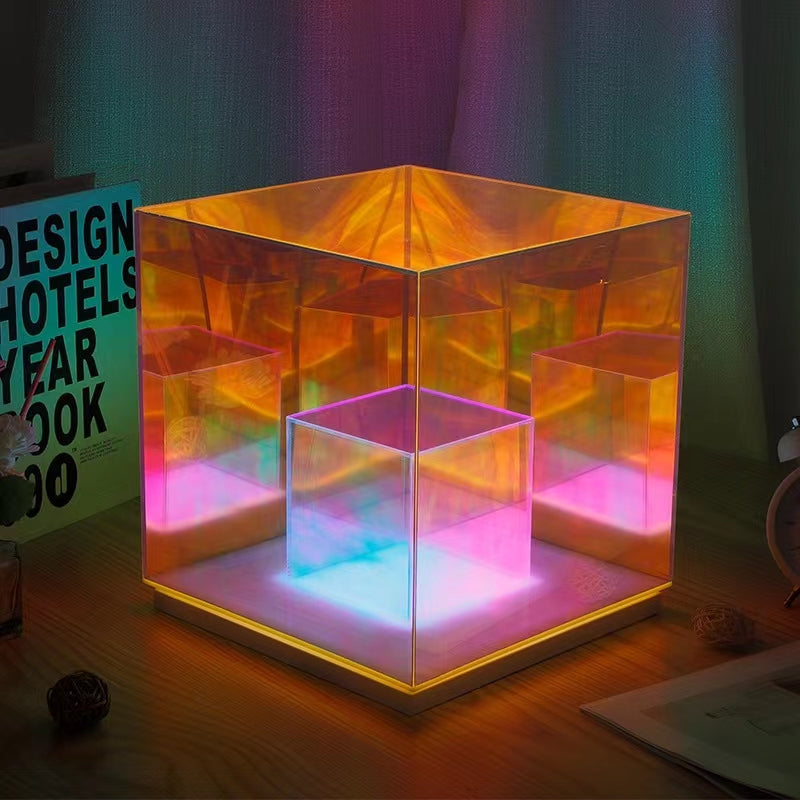 Magic Cube Table Lamp Lootquake LLC