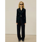 2025 Autumn Thin Women Slim Fit Point Collar Pocket Breathable Shirt New Style - SJB-DIAMOND ELITES