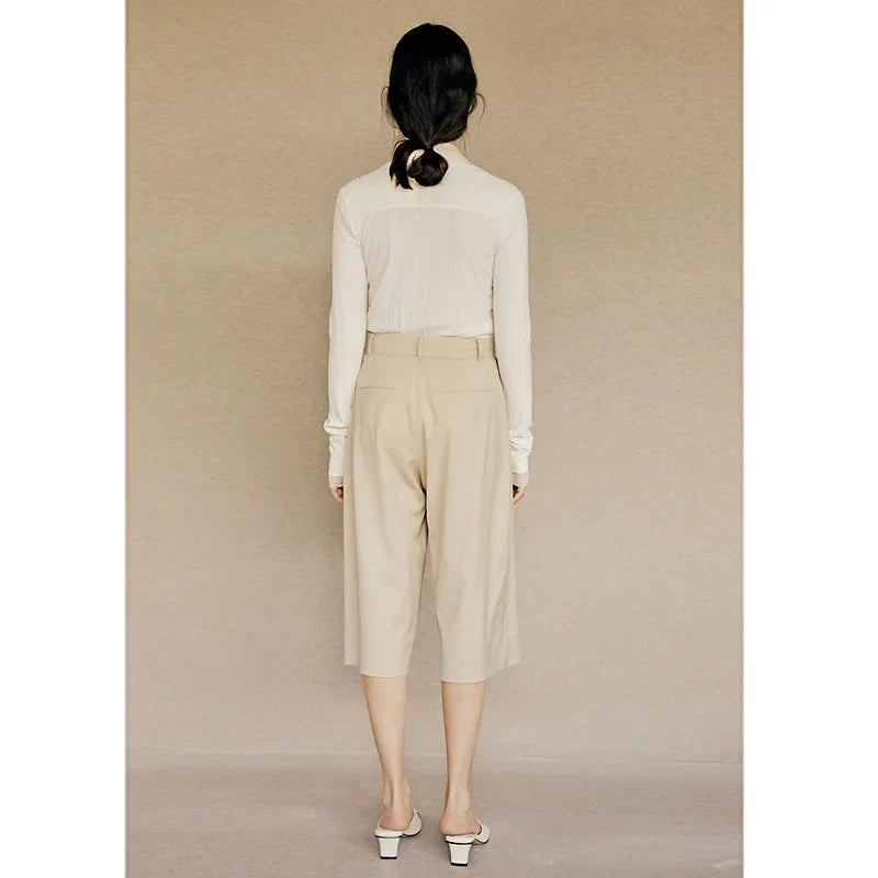 2025 Autumn Thin Women Slim Fit Point Collar Pocket Breathable Shirt New Style - SJB-DIAMOND ELITES