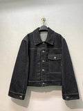 Spring New Vintage Casual Jeans Jacket Women Turn-down Collar Loose Sleeve Fashion Denim Coat Japanese All-match Outwears - SJB-DIAMOND ELITES