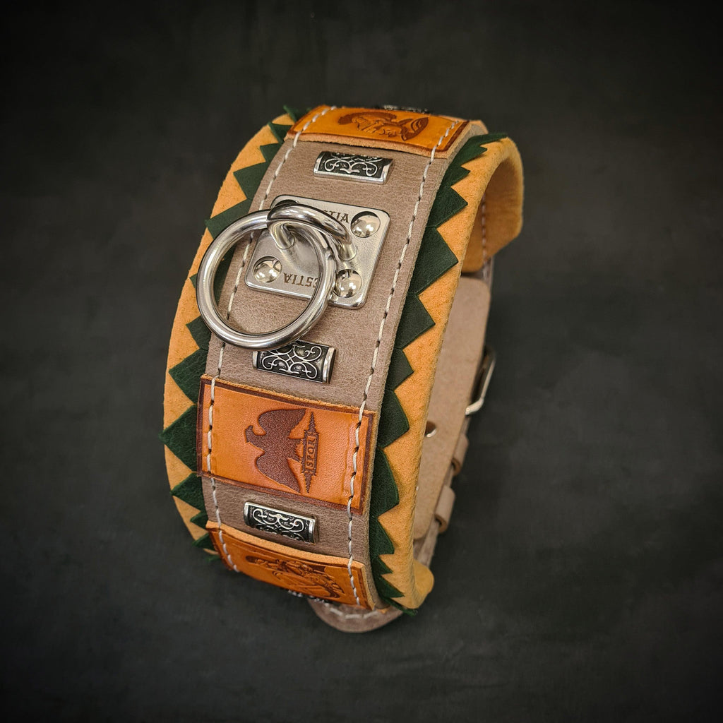 The ''SPQR'' Dog Collar - SJB-DIAMOND ELITES