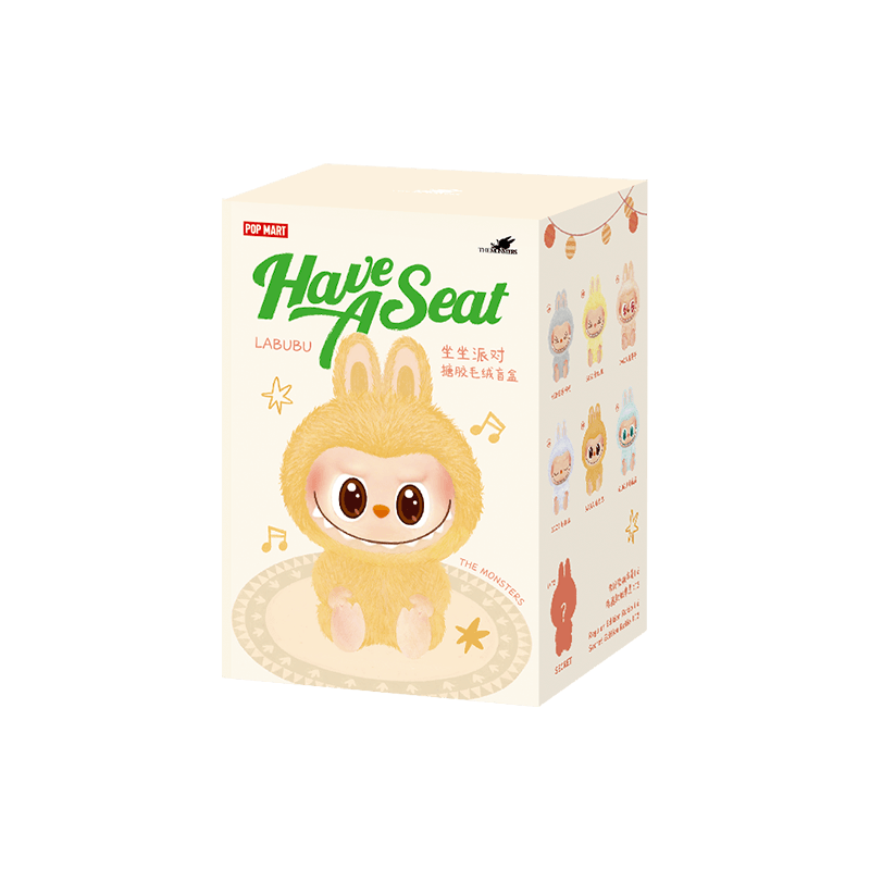 THE MONSTERS - Have a Seat Vinyl Plush Labubu Loot