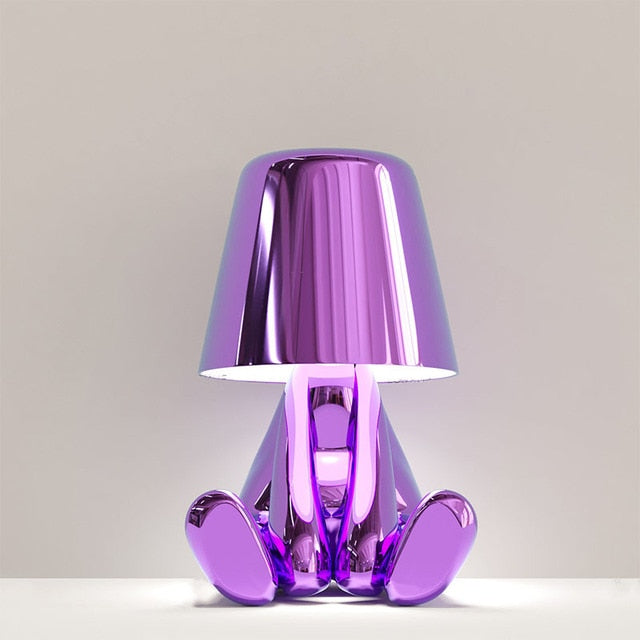 Italy Little Golden Man LED Table Lamp - SJB-DIAMOND ELITES