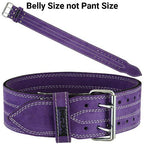 MRX Powerlifting Belts Gym Workout Leather Belt 4" Wide Unisex 10mm - SJB-DIAMOND ELITES