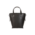 Genuine leather Simple tote bag for women elegant satchel purse antique tone SHOMICOBOUTIQUE