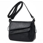 Winter style white handbag luxury leather handbag Pi-Mart