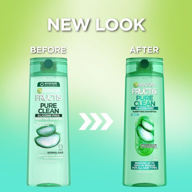 Garnier Fructis Pure Clean Fortifying Shampoo; Aloe and Vitamin E Extract; 12.5 fl oz EasyOptionXY LLC