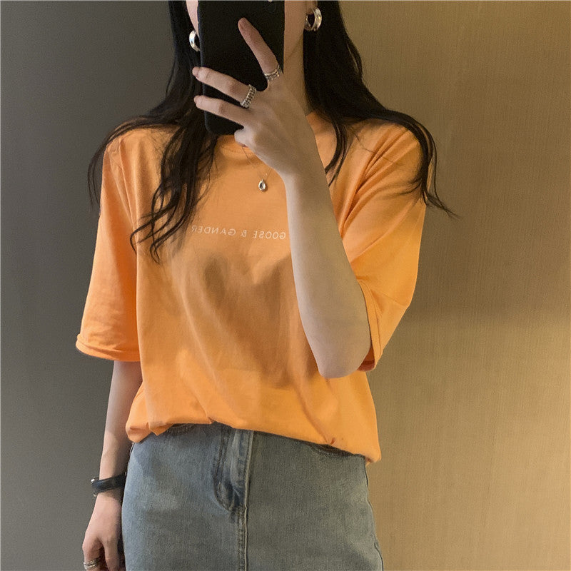 Alphabet Cotton T-shirt