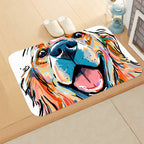 Digital Printing Floor Mat Bathroom Kitchen Toilet Absorbent non-slip Mat Pi-Mart