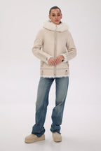 ⇆ Reversible Hooded Wool Blend Jacket - SJB-DIAMOND ELITES