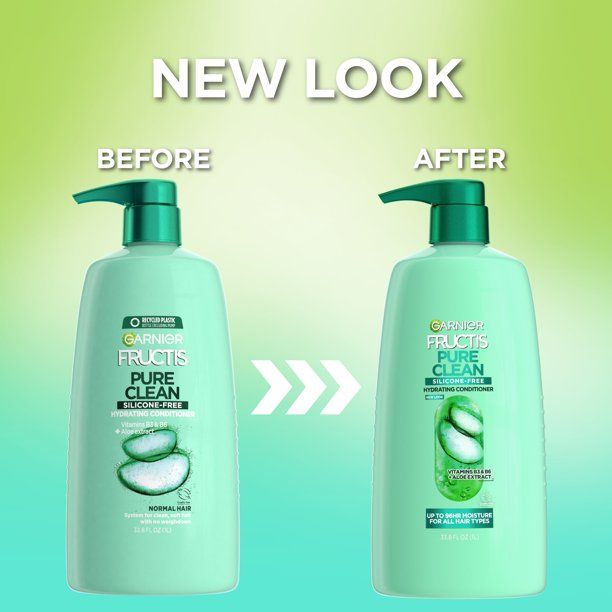 Garnier Fructis Pure Clean Fortifying Conditioner; For All Hair Types; 33.8 fl oz