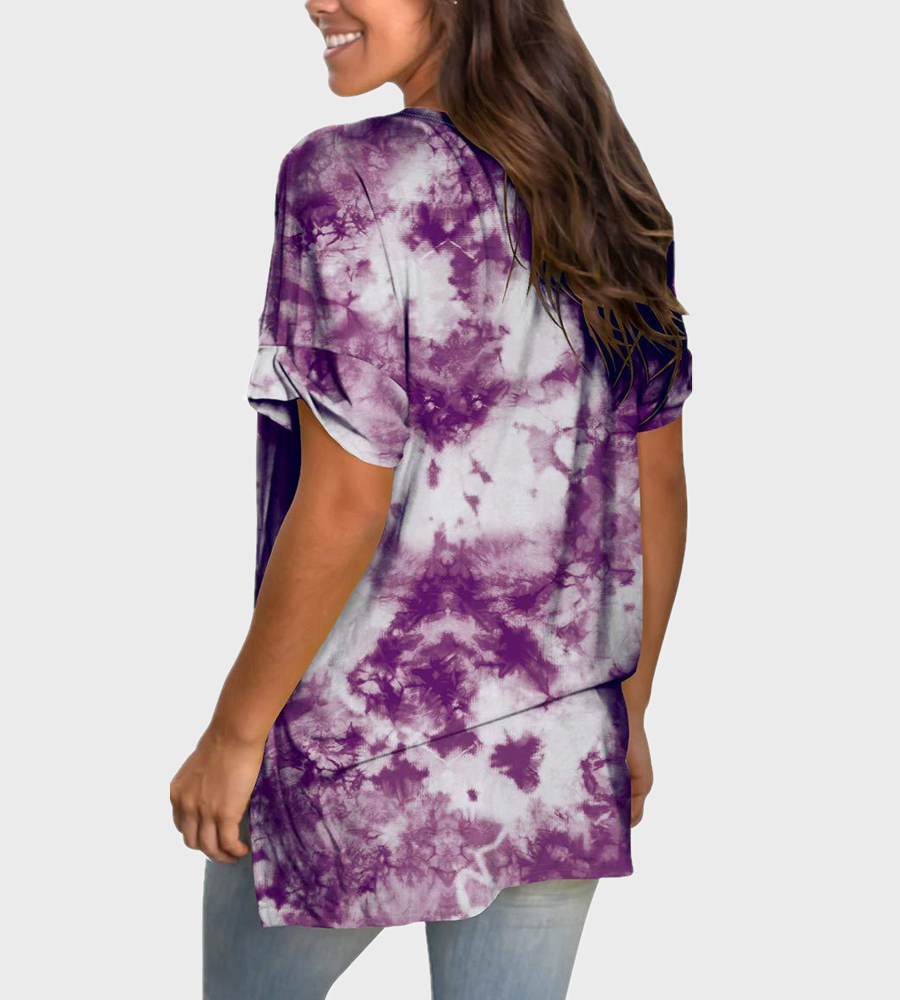 Fashion split T-shirt Pi-Mart