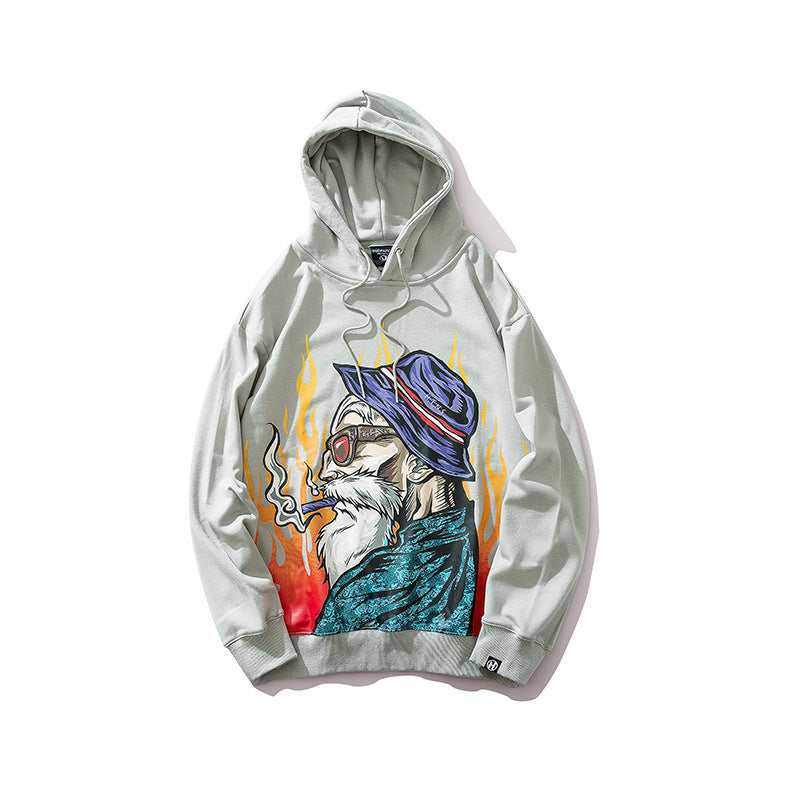 Long sleeve sweatshirt with ghost print Pi-Mart