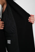 Derby Genuine Polar Fox Textured Cashmere Wool Coat - SJB-DIAMOND ELITES