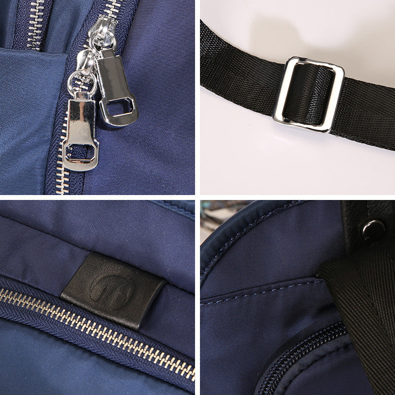 Travel backpack unisex outdoor nylon waterproof medium anti-theft SHOMICOBOUTIQUE