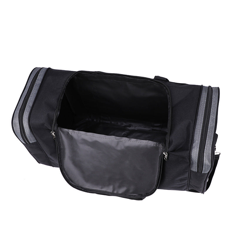 Fitness travel bag, large-capacity folding storage duffel bag, casual Oxford cloth. - SJB-DIAMOND ELITES