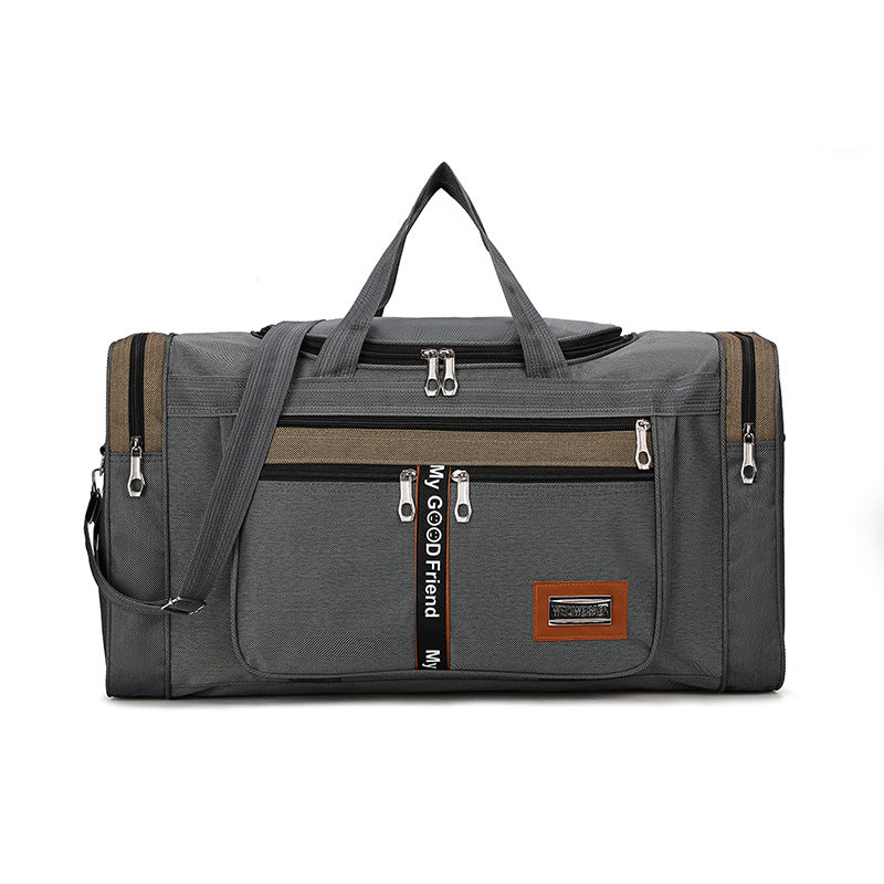 Fitness travel bag, large-capacity folding storage duffel bag, casual Oxford cloth. - SJB-DIAMOND ELITES