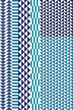 Geometric Vinyl Floor Covering For Indoor And Outdoor Use Lootquake LLC