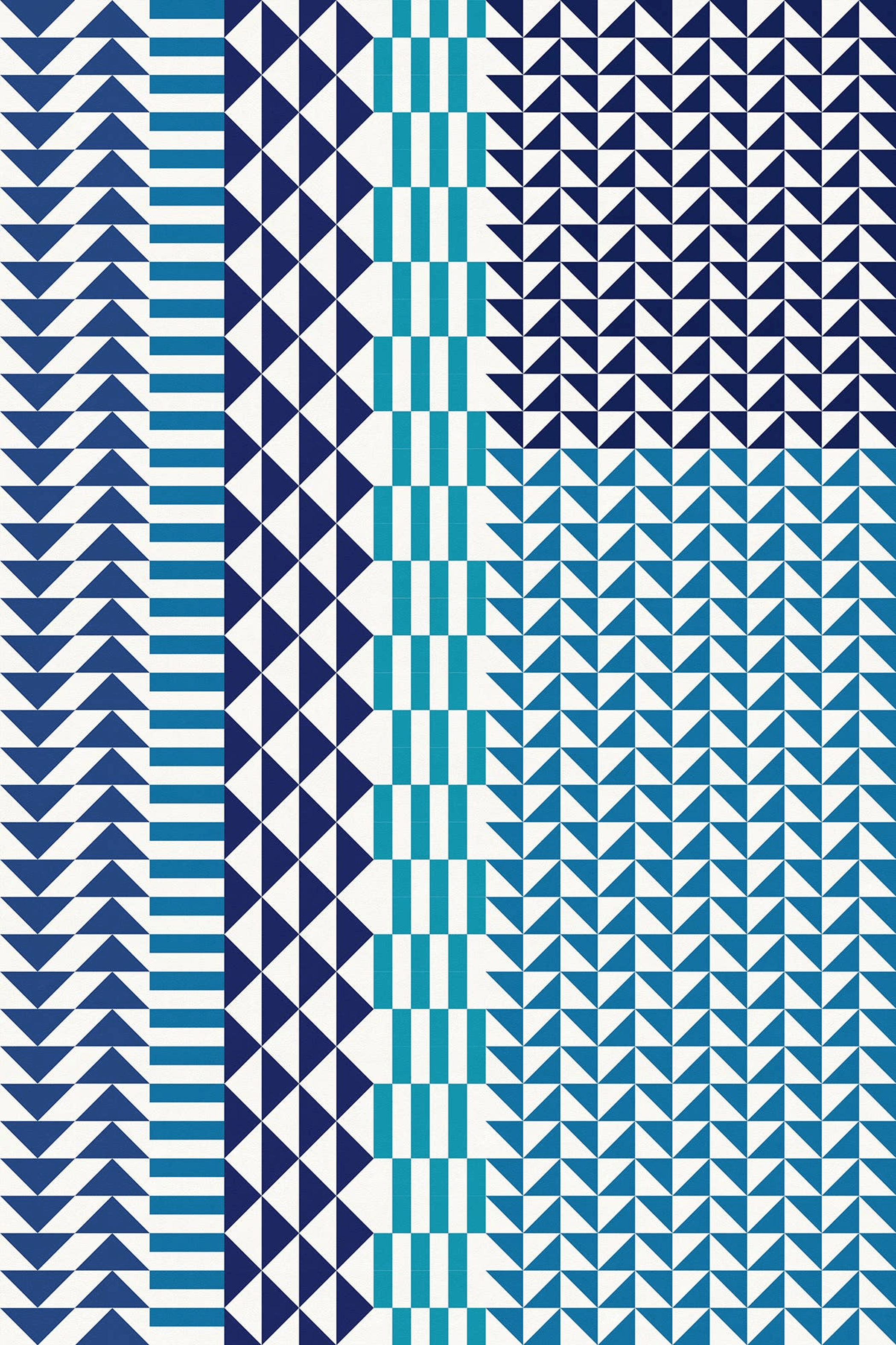 Geometric Vinyl Floor Covering For Indoor And Outdoor Use Lootquake LLC