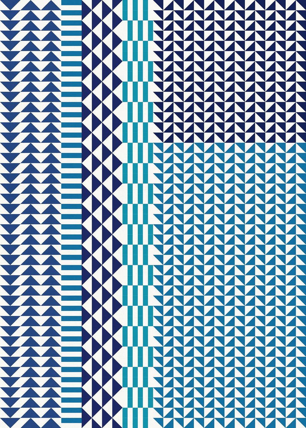 Geometric Vinyl Floor Covering For Indoor And Outdoor Use Lootquake LLC