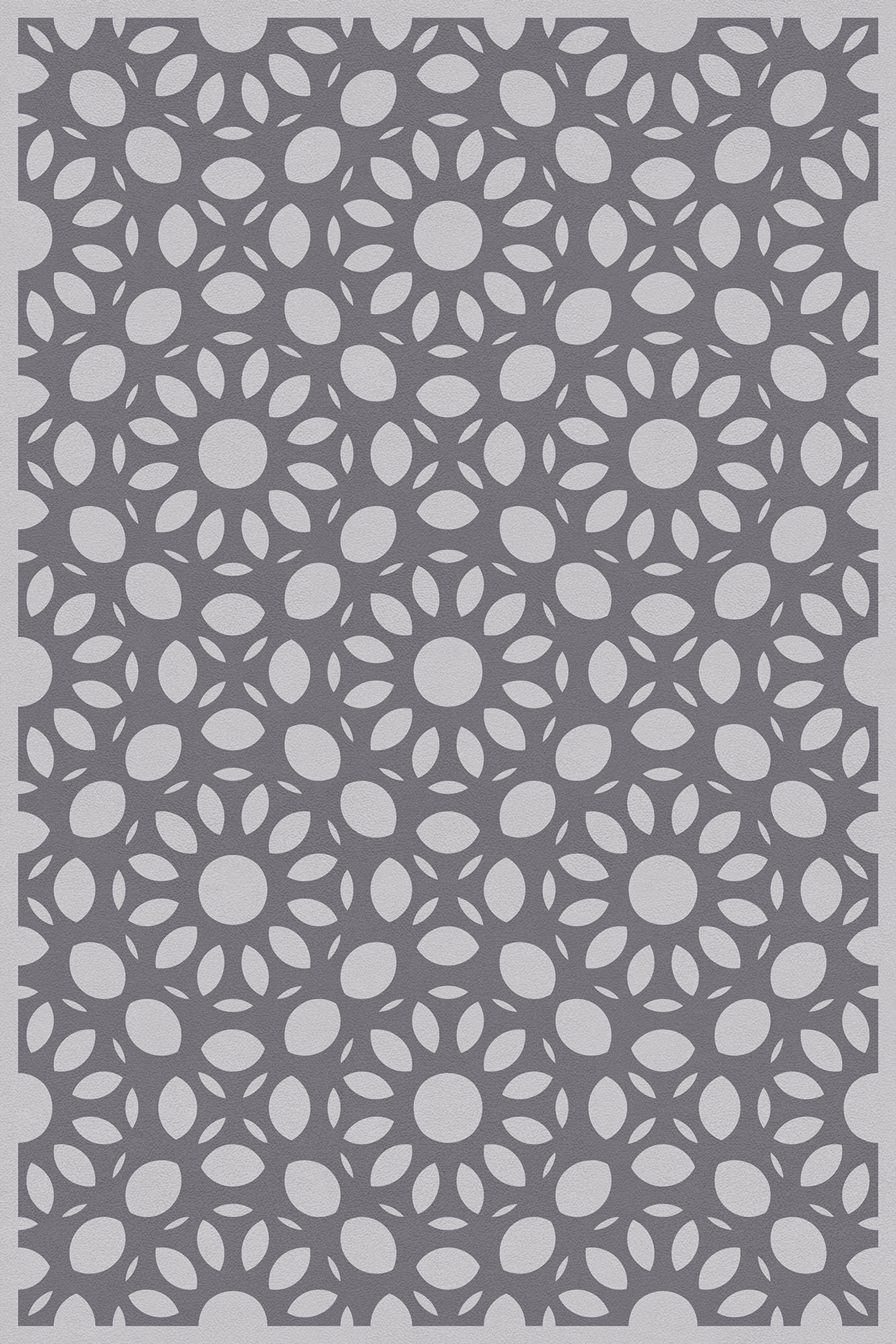 Geometric Vinyl Floor Covering For Indoor And Outdoor Use Lootquake LLC