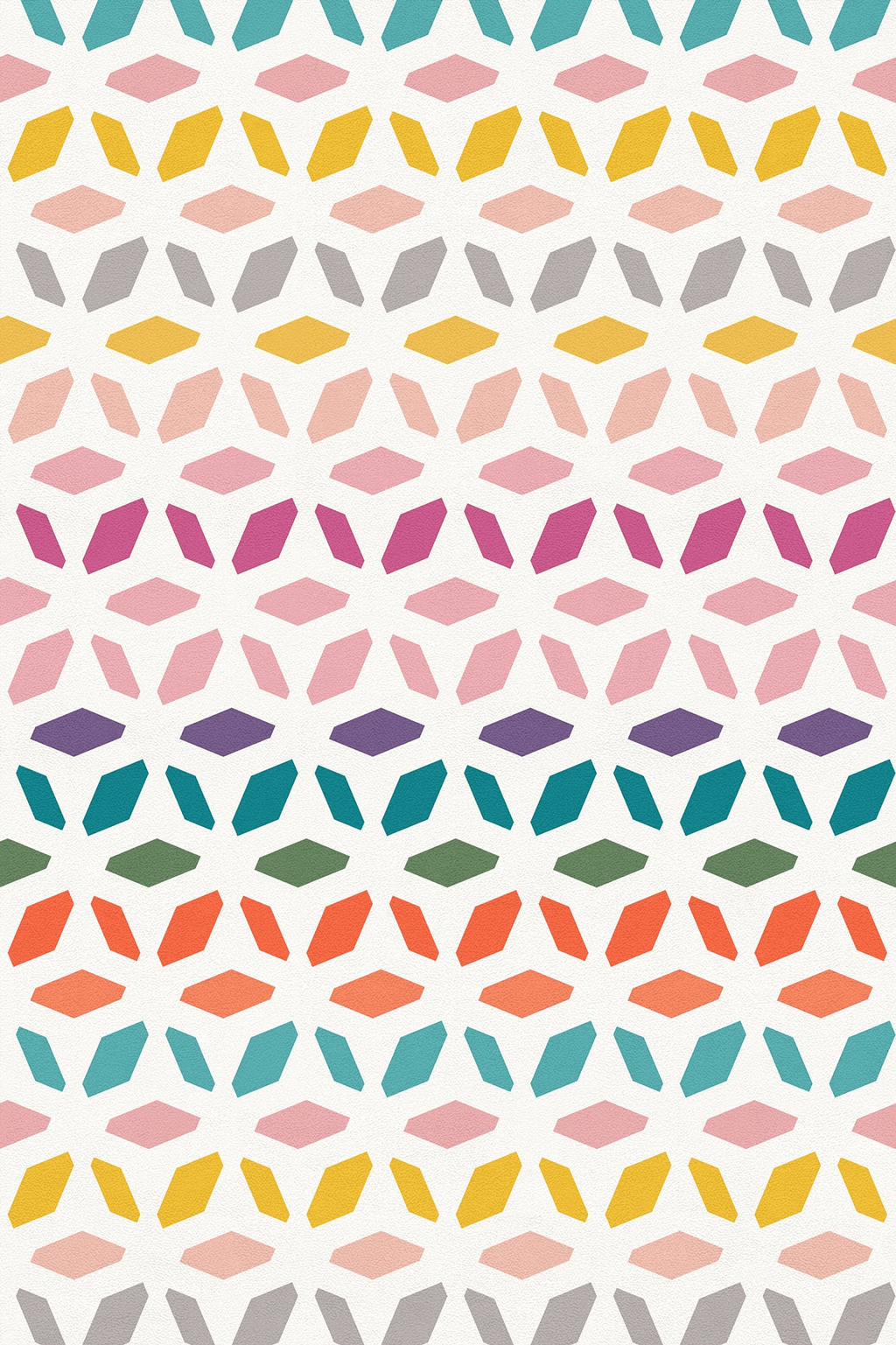 Geometric Vinyl Floor Covering For Indoor And Outdoor Use Lootquake LLC