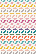 Geometric Vinyl Floor Covering For Indoor And Outdoor Use Lootquake LLC