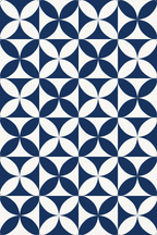 Bali Multi-Colour Mosaic Non-Slip Vinyl Rug For Indoor/Outdoor Use Lootquake LLC