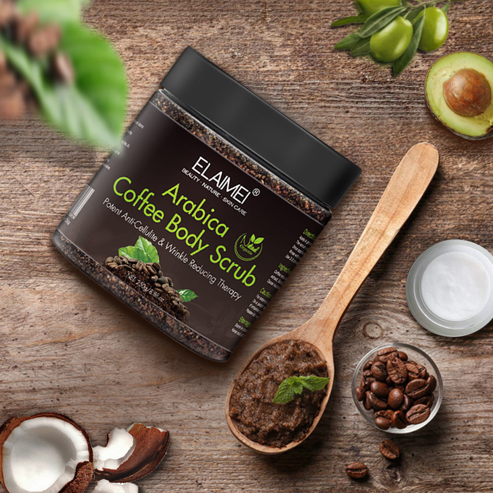 Coffee scrub exfoliating body scrub Lootquake LLC