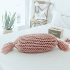 Handmade Wool Sofa Cushion Cushion Solid Color Cushion Pi-Mart