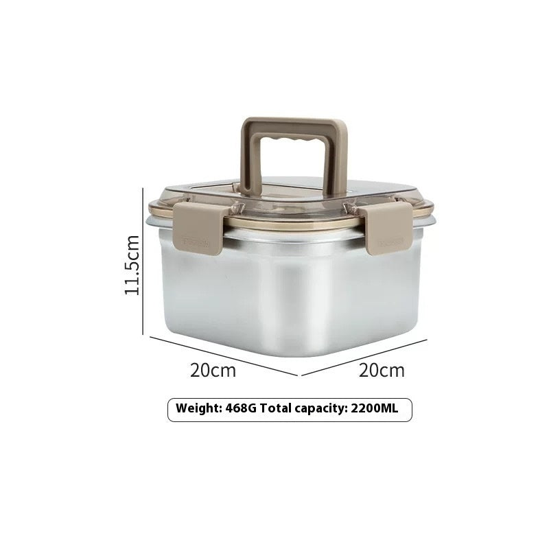 Home Fashion 304 Stainless Steel Crisper Pi-Mart