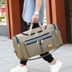 Fitness travel bag, large-capacity folding storage duffel bag, casual Oxford cloth. - SJB-DIAMOND ELITES