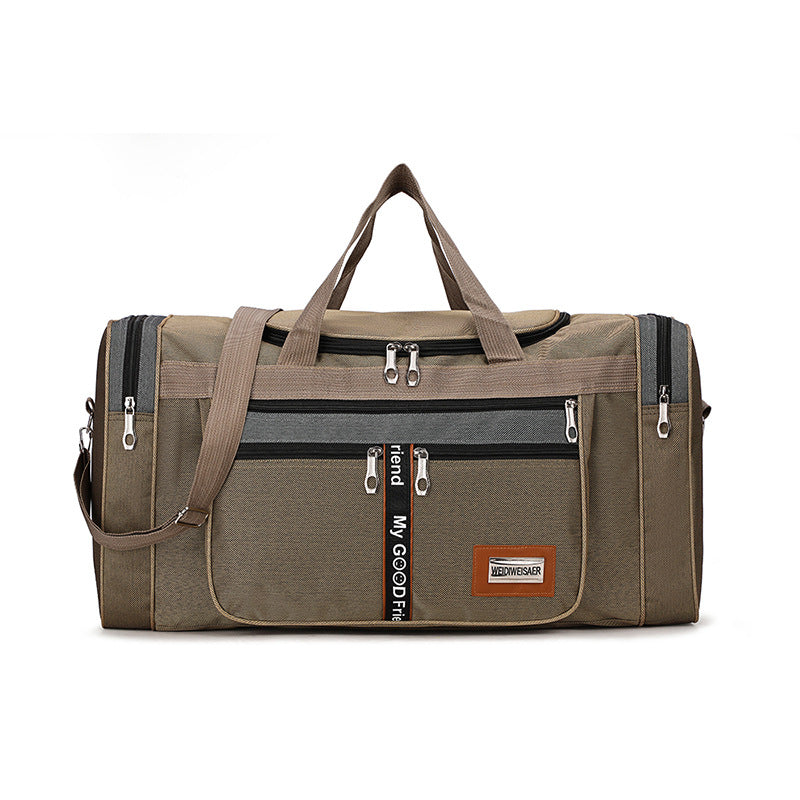 Fitness travel bag, large-capacity folding storage duffel bag, casual Oxford cloth. - SJB-DIAMOND ELITES