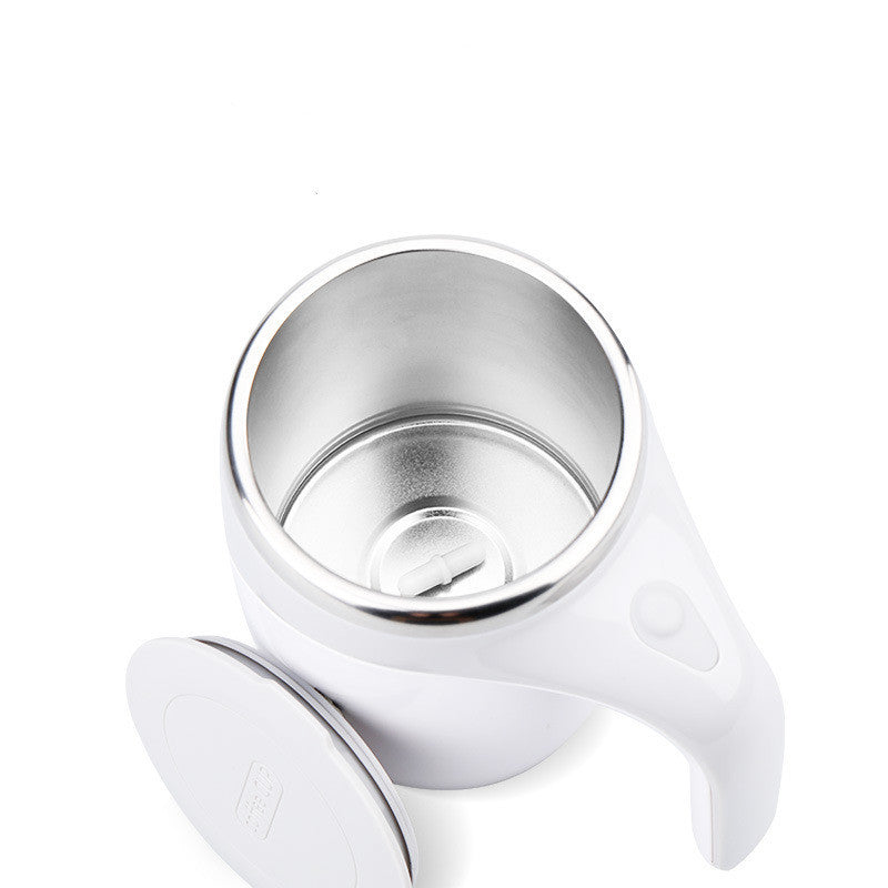 Rechargeable Model Automatic Stirring Cup Coffee Cup High Value Electric Stirring Cup Lazy Milkshake Rotating Magnetic Water Cup Pi-Mart