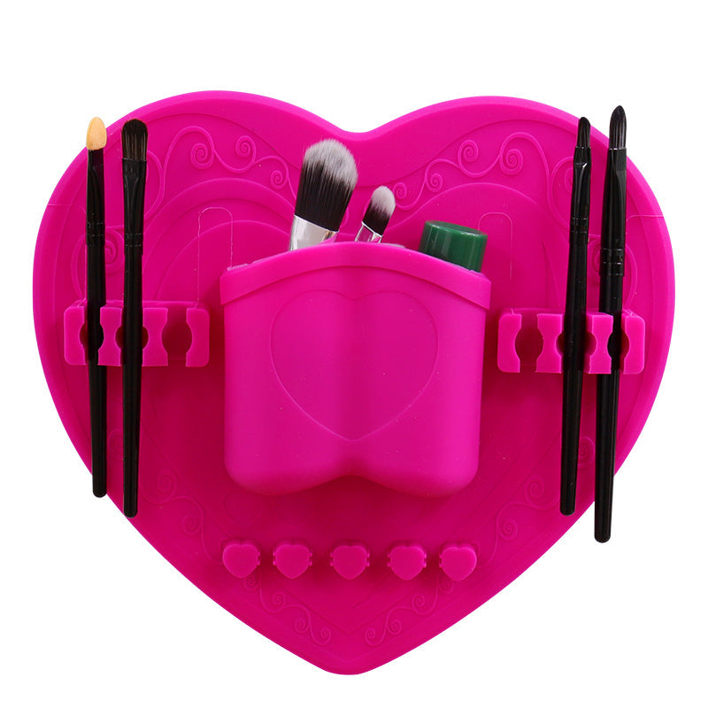 Silicone cosmetic brush storage box Pi-Mart