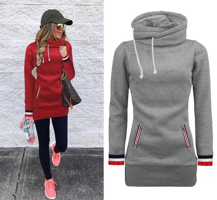 Long Sleeve Pullover Hoodie Pi-Mart