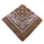 Stunning Print Bandana Hair Bands For Girls ,Women And Kids Unisex Square Scarf Turban Headband Hair Accessories Stevvex
