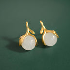 Delicate Dainty And Minimalist Flower Bud Earrings Pi-Mart