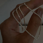 Sparkling Clavicle Chain Necklace Pi-Mart