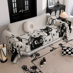 1pc Elastic Four Seasons Universal Sofa Cover Double-sided Sofa Slipcover Anti-cat Scratch Couch Cover Furniture Protector For Bedroom Office Living Room Home Decor Couch Cover Blanket Sofa Cover Blanket Sofa Throw Blanket Lootquake LLC