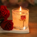 Rose Jelly Scented Candle for Aromatherapy, Romantic Atmosphere - Ideal for Birthdays, Valentine's Day, Anniversaries, Thanksgiving, Christmas - 1pc, Soy Wax in Glass Jar Lootquake LLC